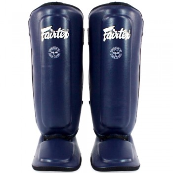 Детская Защита Голени и Стопы Fairtex SPK9 Тайский Бокс Синий